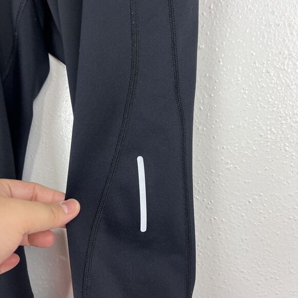 Fila Leggings Women Extra Large Black Cropped Pull On Activewear Athletic Sport - Picture 6 of 9